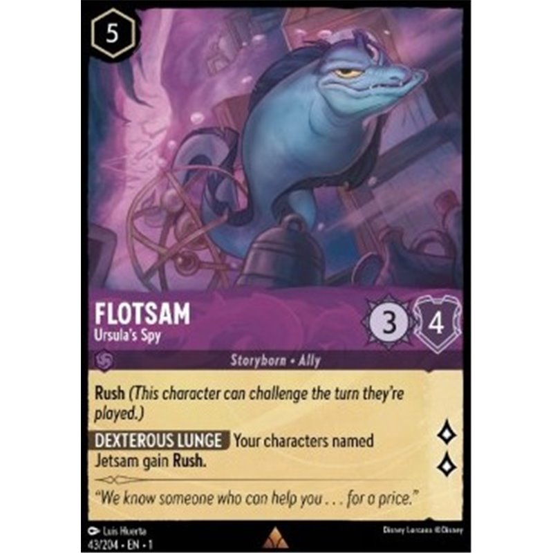1TFC 043 - Flotsam - Ursula's Spy - Foil