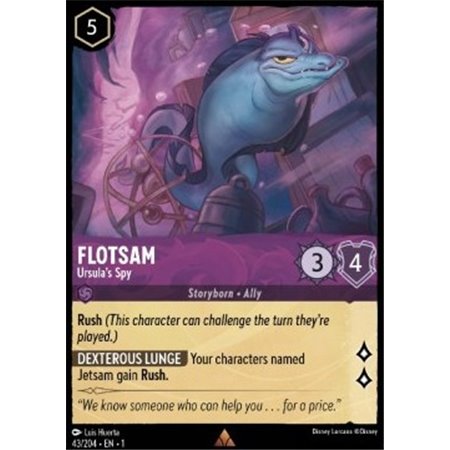 1TFC 043 - Flotsam - Ursula's Spy - Foil