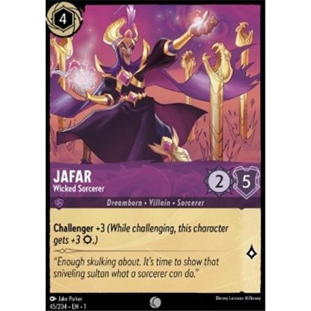 1TFC 045 - Jafar - Wicked Sorcerer - Foil