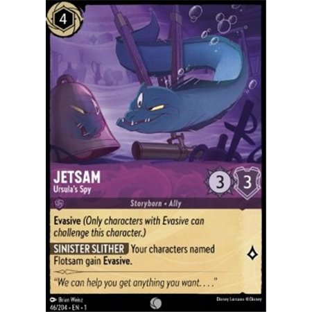 1TFC 046 - Jetsam - Ursula's Spy - Foil