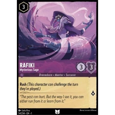 1TFC 054 - Rafiki - Mysterious Sage - Foil