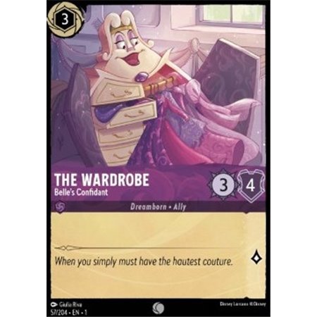 1TFC 057 - The Wardrobe - Belle's Confidant - Foil