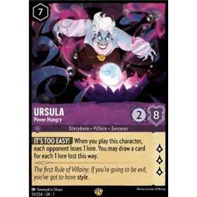 1TFC 059 - Ursula - Power Hungry - Foil 1TFC 059 - Ursula - Power Hungry - Foil