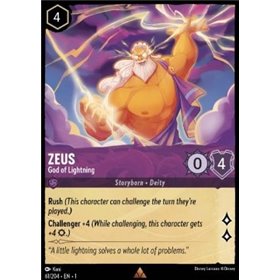 1TFC 061 - Zeus - God of Lightning - Foil 1TFC 061 - Zeus - God of Lightning - Foil