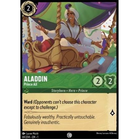 1TFC 069 - Aladdin - Prince Ali - foil