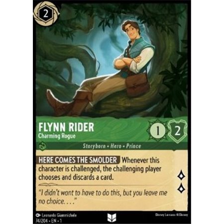 1TFC 074 - Flynn Rider - Charming Rogue - Foil