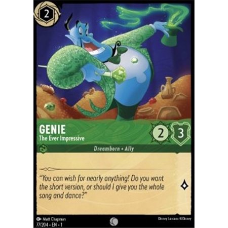 1TFC 077 - Genie - The Ever Impressive - Foil