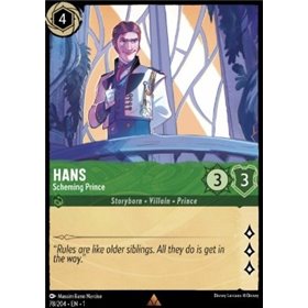 1TFC 078 - Hans - Scheming Prince - Foil 1TFC 078 - Hans - Scheming Prince - Foil