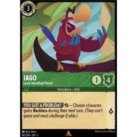1TFC 080 - Iago - Loud-Mouthed Parrot - Foil 1TFC 080 - Iago - Loud-Mouthed Parrot - Foil