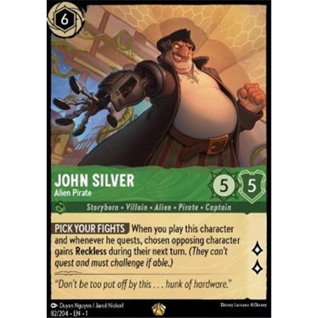 1TFC 082 - John Silver - Alien Pirate - Foil