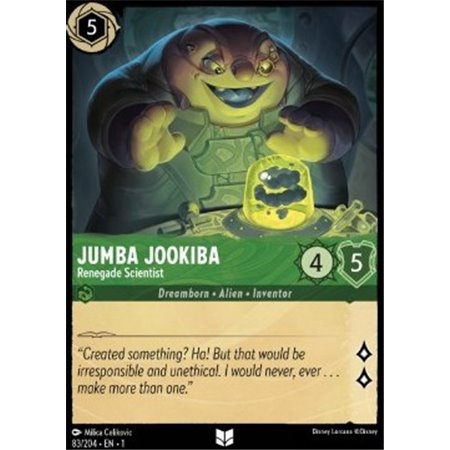 1TFC 083 - Jumba Jookiba - Renegade Scientist - Foil