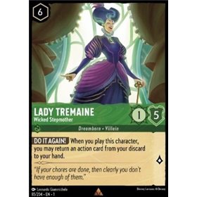1TFC 085 - Lady Tremaine - Wicked Stepmother - Foil 1TFC 085 - Lady Tremaine - Wicked Stepmother - Foil