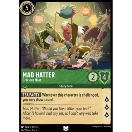 1TFC 086 - Mad Hatter - Gracious Host - Foil