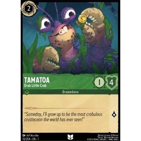 1TFC 092 - Tamatoa - Drab Little Crab - Foil