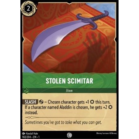 1TFC 102 - Stolen Scimitar - Foil