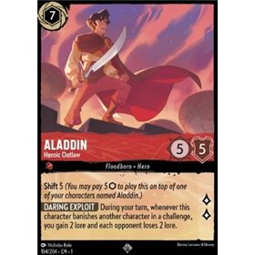 1TFC 104 - Aladdin - Heroic Outlaw (V.1) 1TFC 104 - Aladdin - Heroic Outlaw (V.1)