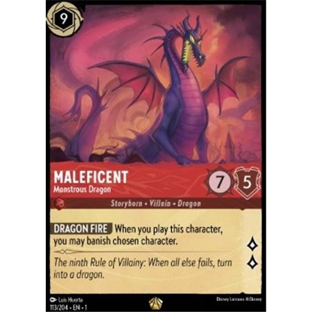 1TFC 113 - Maleficent - Monstrous Dragon