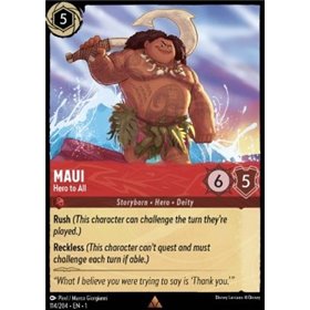 1TFC 114 - Maui - Hero to All (V.1) - Foil 1TFC 114 - Maui - Hero to All (V.1) - Foil