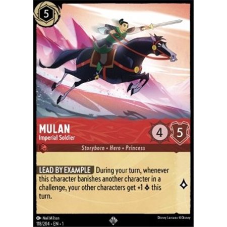 1TFC 118 - Mulan - Imperial Soldier (V.1) - Foil