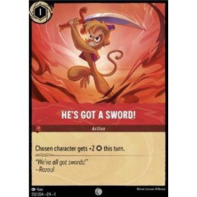 1TFC 132 - He's Got a Sword! - Foil 1TFC 132 - He's Got a Sword! - Foil