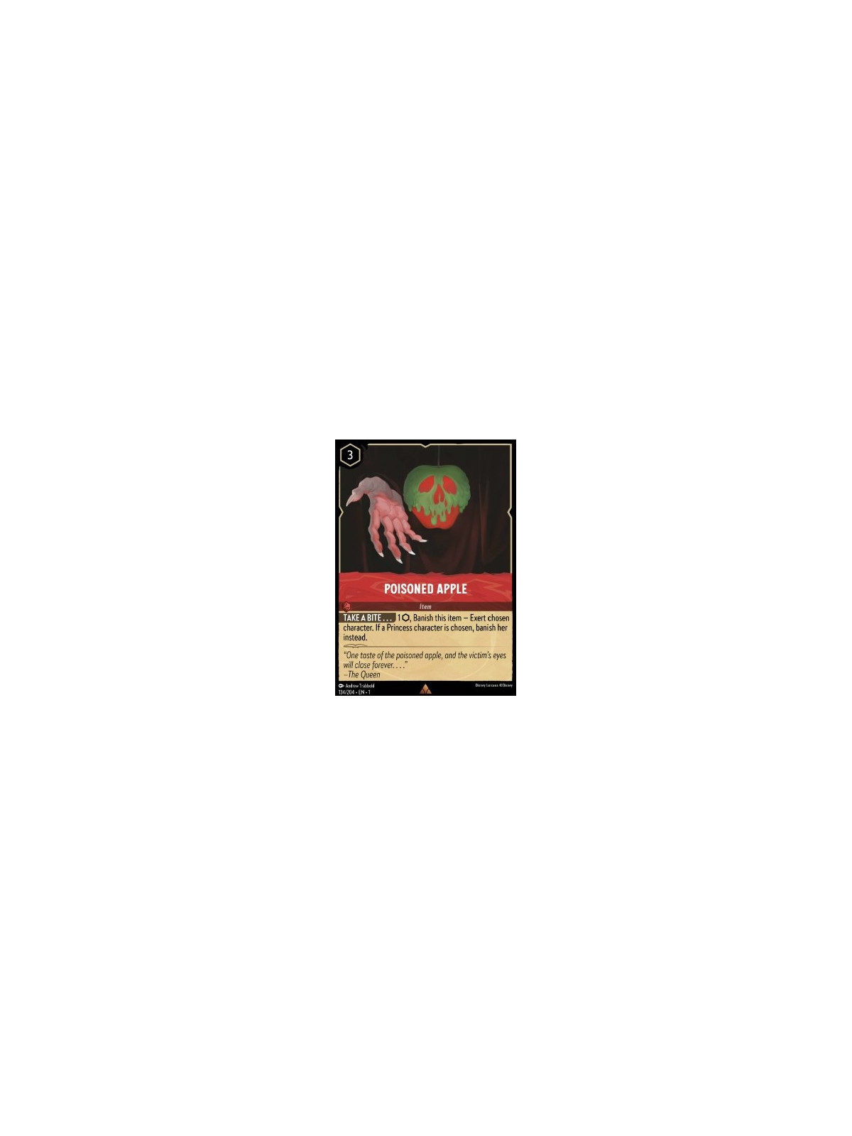 1TFC 134 - Poisoned Apple - Foil