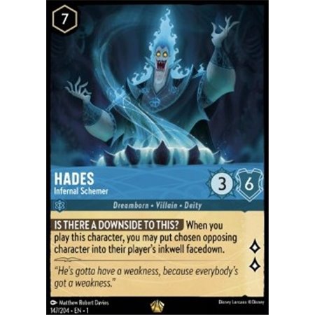 1TFC 147 - Hades - Infernal Schemer - Foil