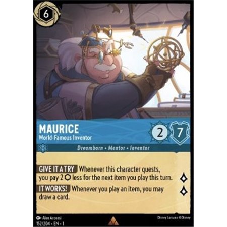 1TFC 152 - Maurice - World-Famous Inventor - Foil