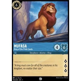 1TFC 155 - Mufasa - King of the Pride Lands - Foil 1TFC 155 - Mufasa - King of the Pride Lands - Foil