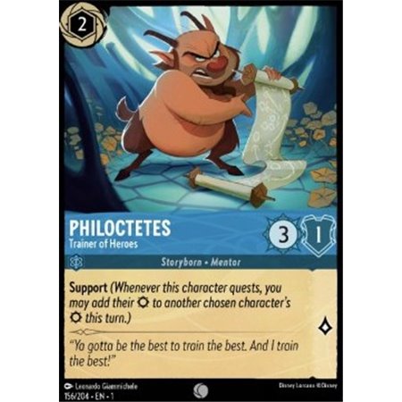 1TFC 156 - Philoctetes - Trainer of Heroes - Foil