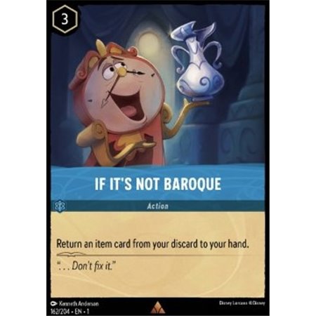 1TFC 162 - If It's Not Baroque - Foil