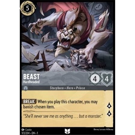 1TFC 172 - Beast - Hardheaded - Foil