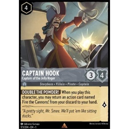 1TFC 173 - Captain Hook - Captain of the Jolly Roger