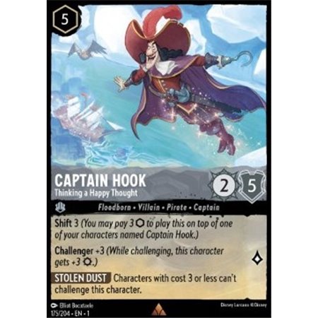 1TFC 175 - Captain Hook - Thinking a Happy Thought - Foil