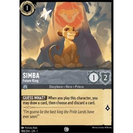 1TFC 188 - Simba - Future King - Foil