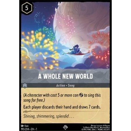 1TFC 195 - A Whole New World - Foil