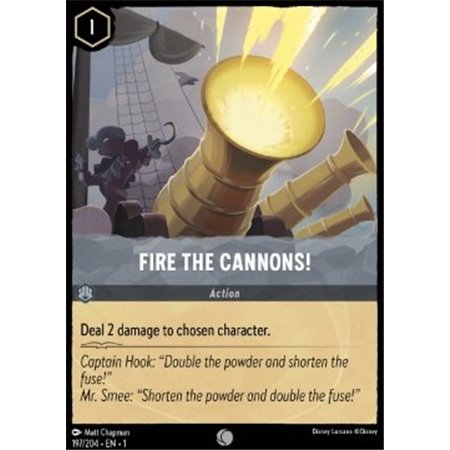 1TFC 197 - Fire the Cannons! - Foil