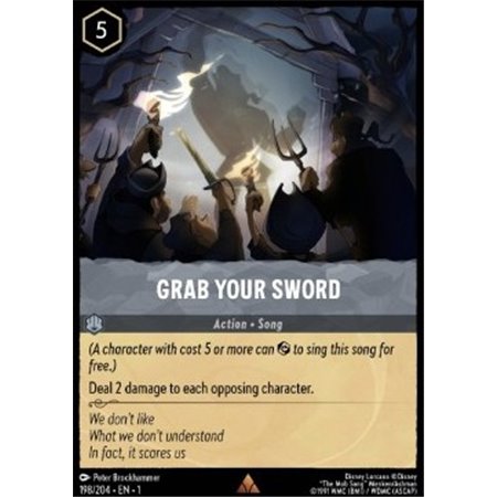 1TFC 198 - Grab Your Sword - Foil