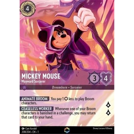 1TFC 208 - Mickey Mouse - Wayward Sorcerer (V.2)