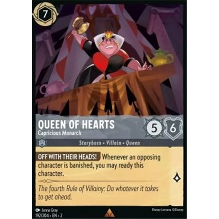 2ROF 192 - Queen of Hearts - Capricious Monarch