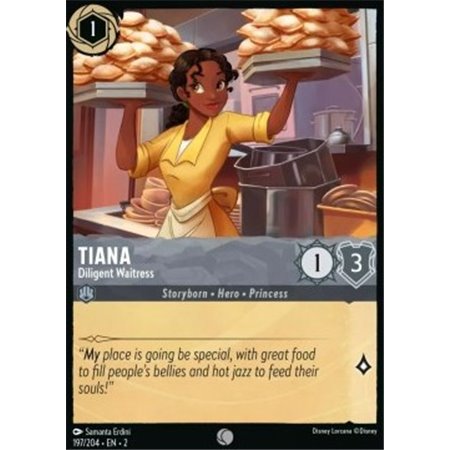 2ROF 197 - Tiana - Diligent Waitress - Foil