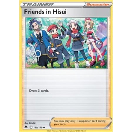 CRZ 130 - Friends in Hisui - Reverse Holo