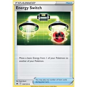 CRZ 129 - Energy Switch - Reverse Holo CRZ 129 - Energy Switch - Reverse Holo