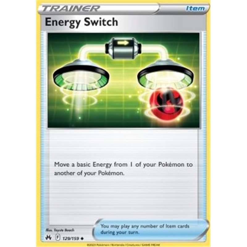 CRZ 129 - Energy Switch - Reverse Holo