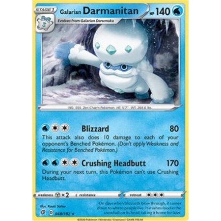 RCL 048 - Galarian Darmanitan - Reverse Holo