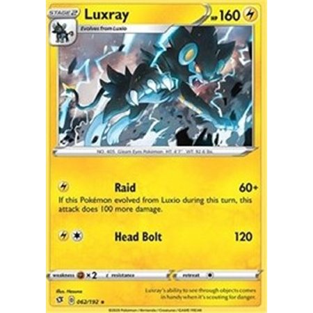 RCL 062 - Luxray - Reverse Holo