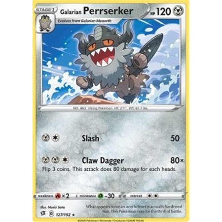 RCL 127 - Galarian Perrserker - Reverse Holo