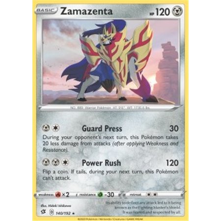 RCL 140 - Zamazenta - Reverse Holo