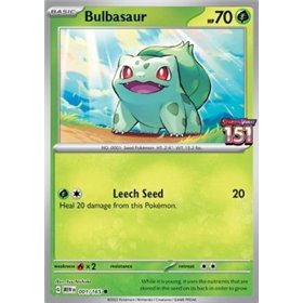 MEW 001 - Bulbasaur - Promo MEW 001 - Bulbasaur - Promo