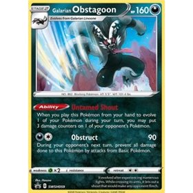 SWSH 059 - Galarian Obstagoon SWSH 059 - Galarian Obstagoon