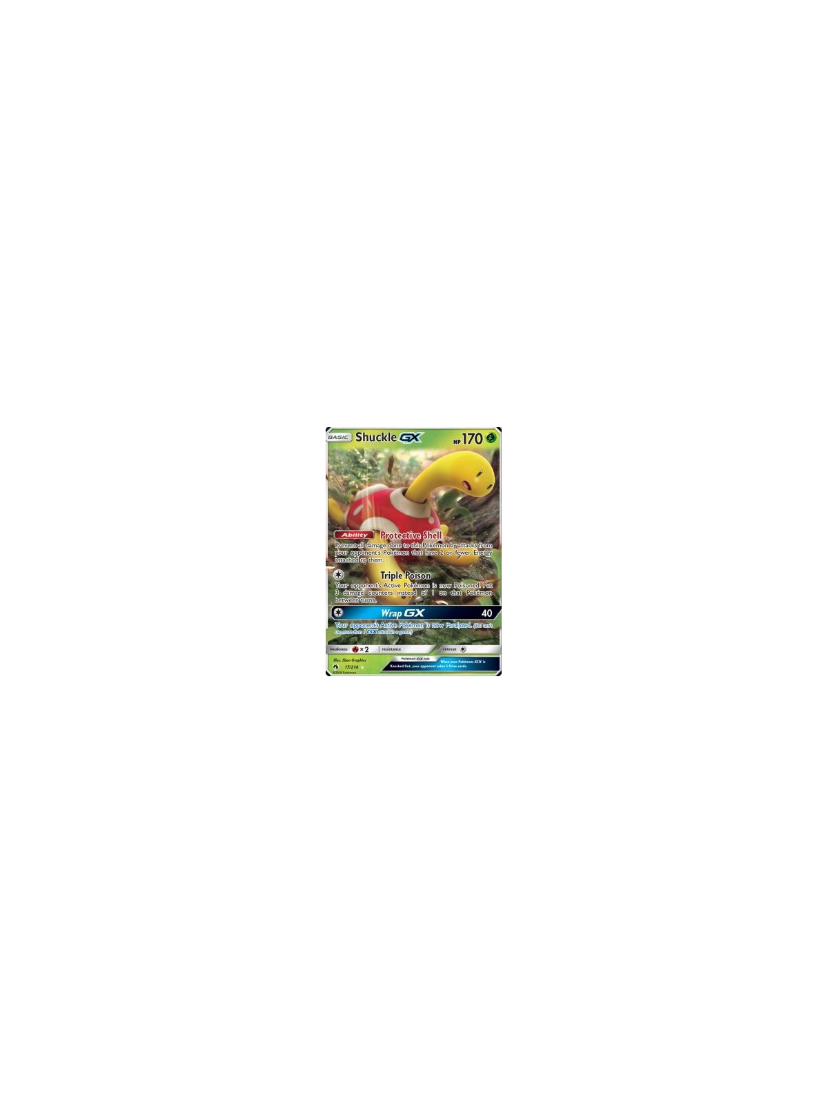 LOT 017 - Shuckle GX 